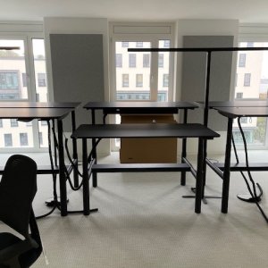 Heidelberg Büroprojekt Schreibtische